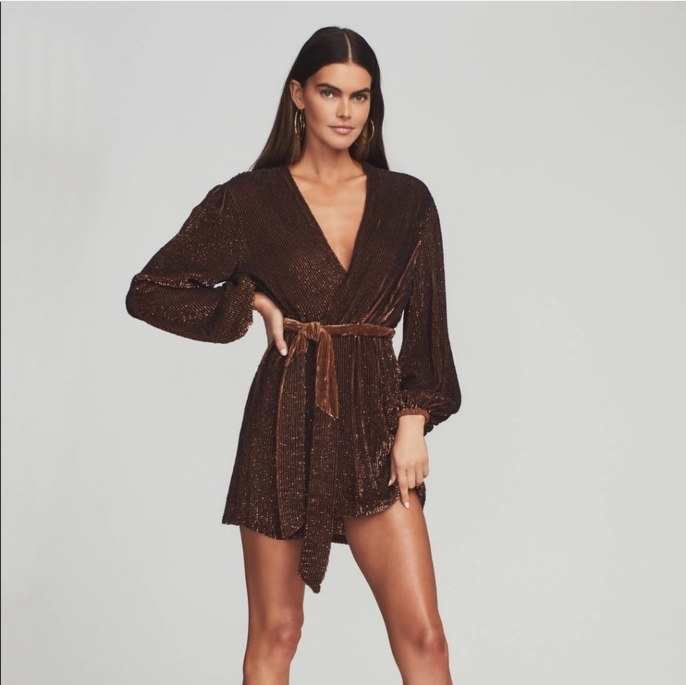 RETROFETE Gabrielle Wrap Dress